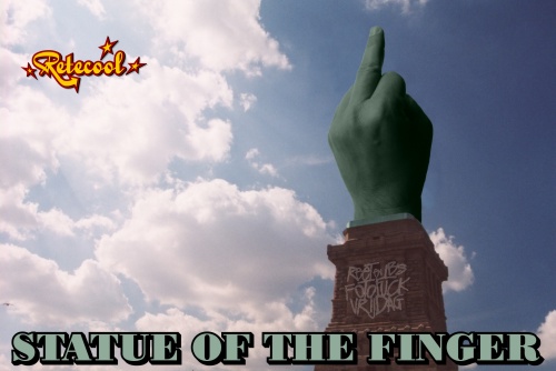 Statue of the Finger